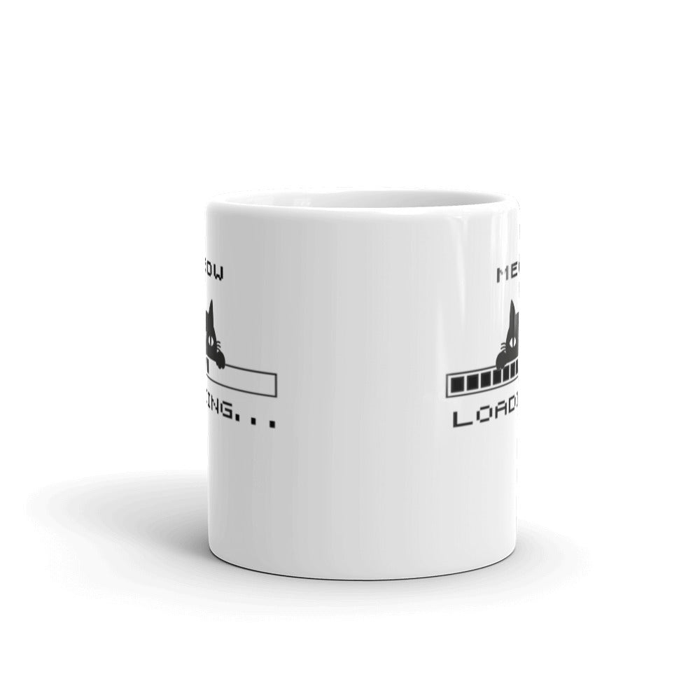 Meow Loading OutlawClient Arcade Cat Mug